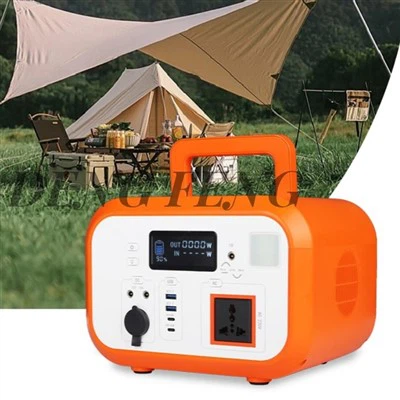 পোর্টেবল সোলার জেনারেটর ক্যাম্পিং 600W/384Wh（Peak 700W) পাওয়ার স্টেশন 220V AC সোলার প্যানেল সহ তাঁবু সরবরাহের জন্য
